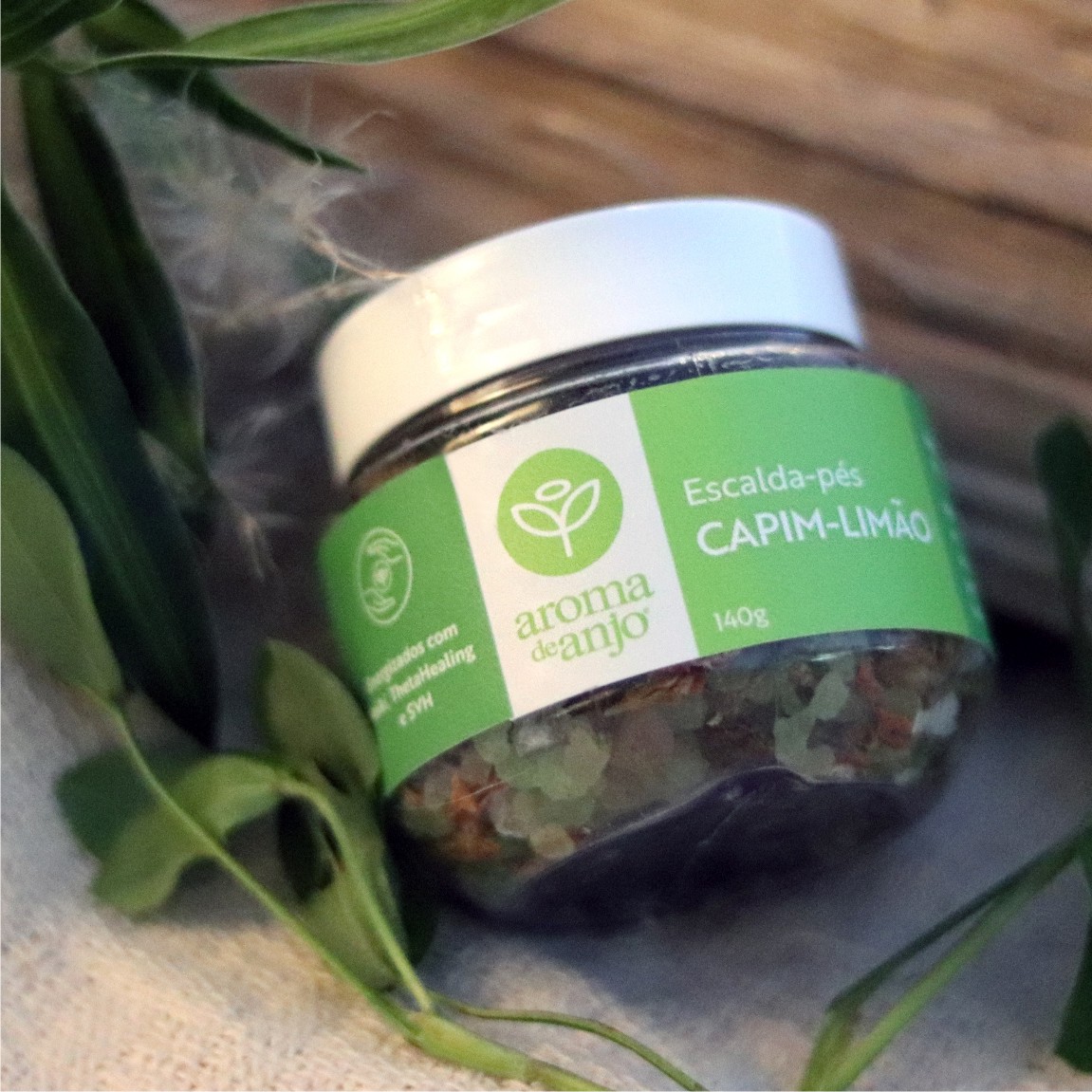 Escalda-Pés Aromaterapêutico - Capim-Limão - Imagem 2