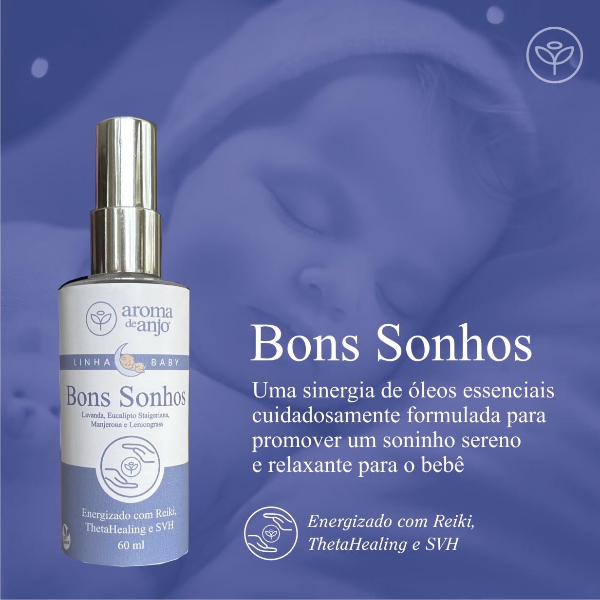 Bons Sonhos BABY - Spray 60ml - Imagem 3