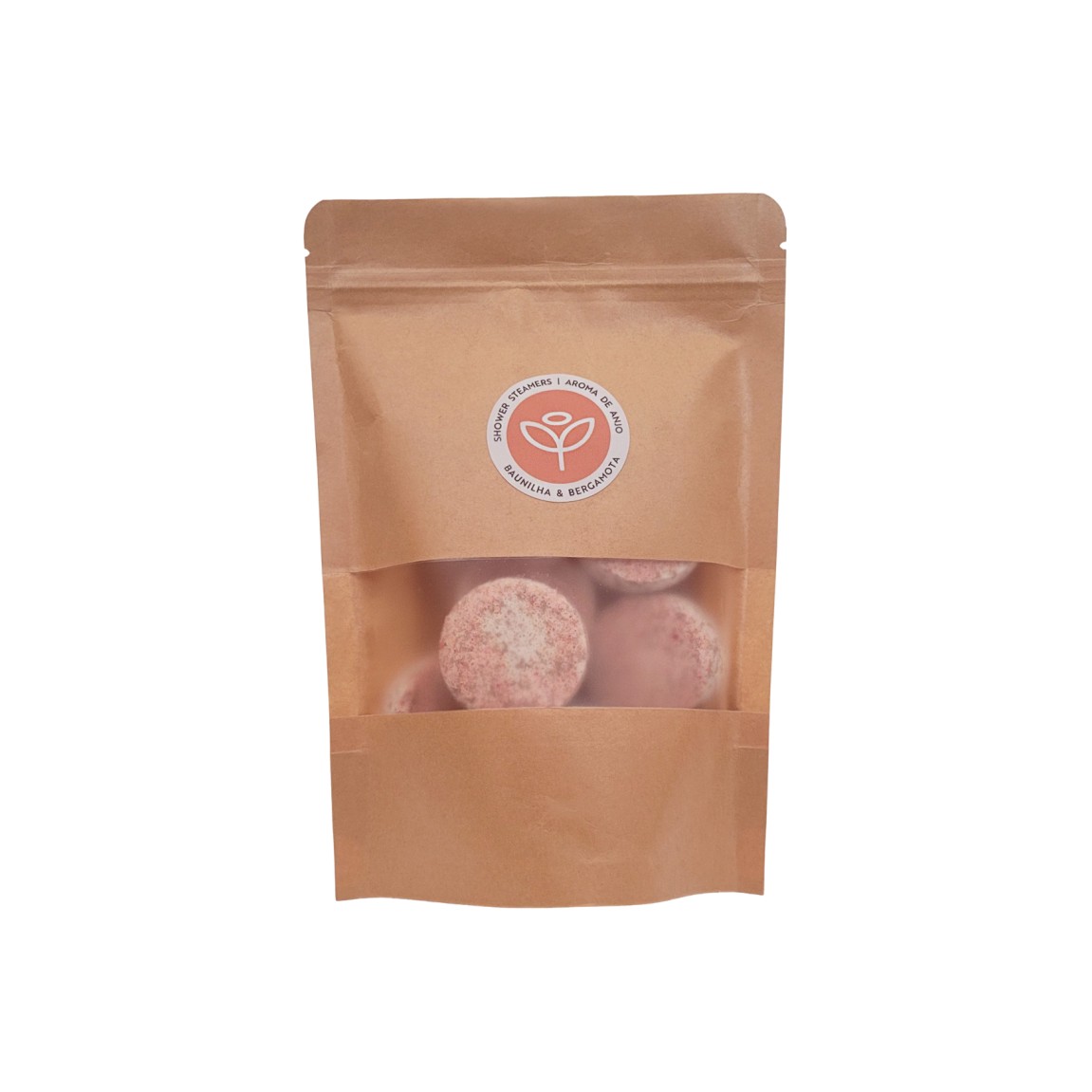 Shower Steamer Aromaterapêutico - Baunilha & Bergamota