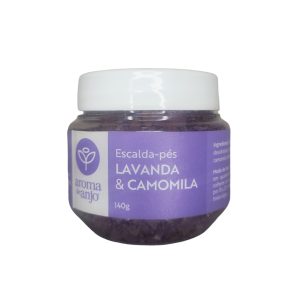 Escalda-Pés Aromaterapêutico - Lavanda & Camomila