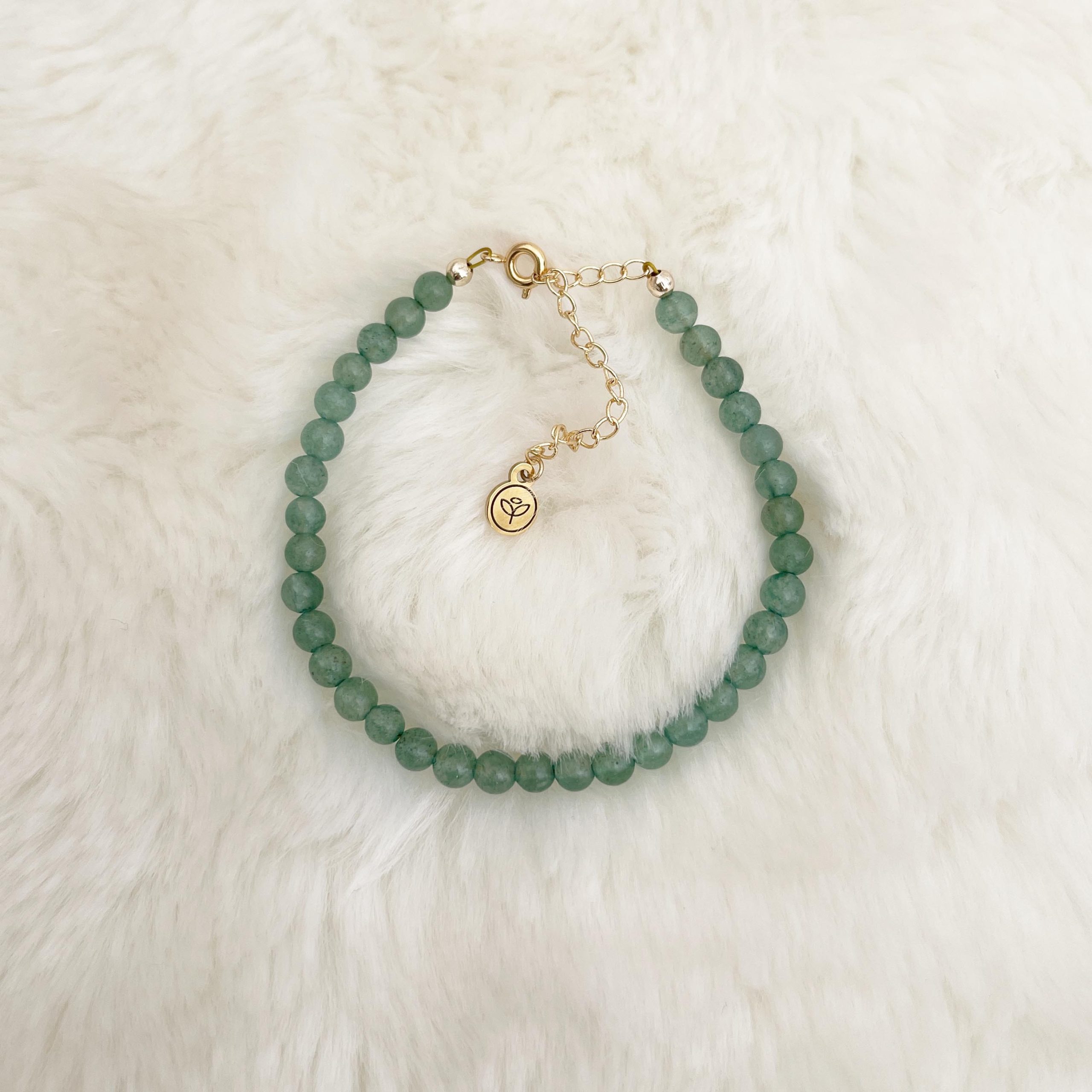 Pulseira Feminina Quartzo Verde - Imagem 3