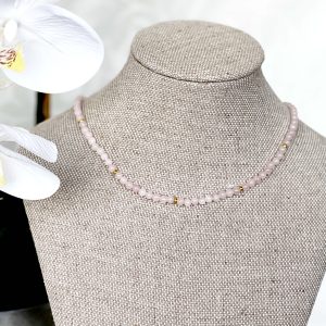 Choker Deluxe Quartzo Rosa - Imagem 3
