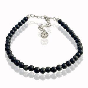 Pulseira Feminina- Obsidiana Negra - Imagem 3