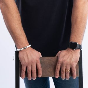 Pulseira Masculina Equilíbrio - Howlita - Imagem 5
