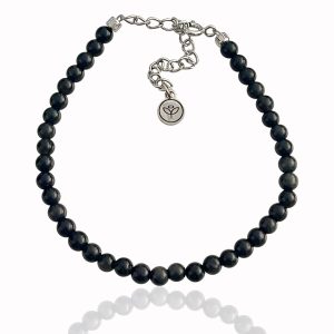 Pulseira Feminina- Obsidiana Negra