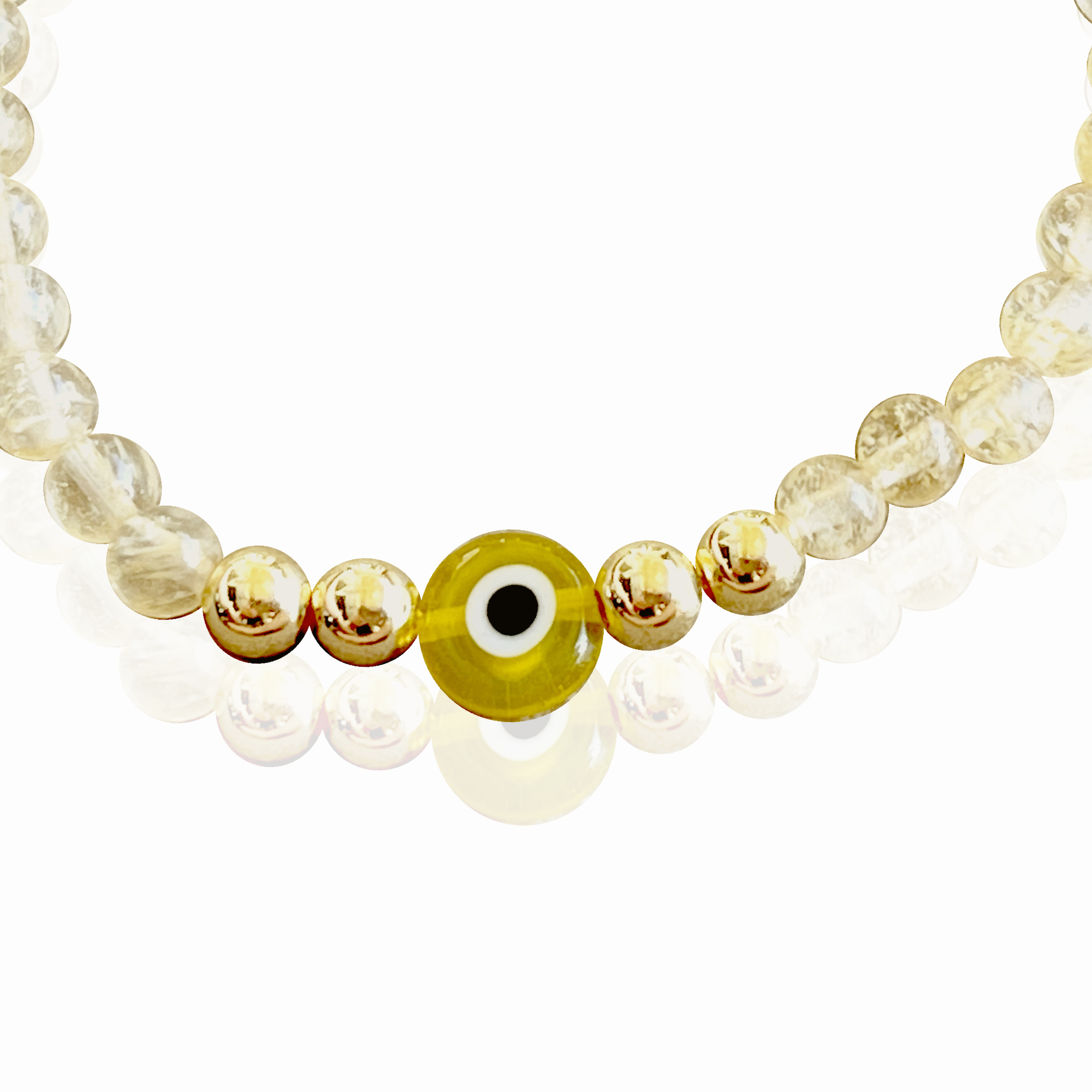 Pulseira Olho Grego - Citrino - Imagem 3