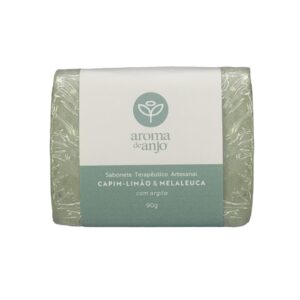 Sabonete Aromaterapêutico - Capim-Limão & Melaleuca, com Argila
