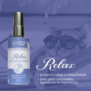 Alternative view of Relax Gatos - Spray Aromaterapia PET
