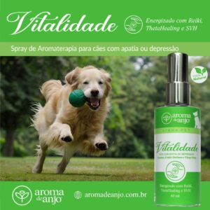 Vitalidade Cães - Spray Aromaterapia PET - Imagem 3